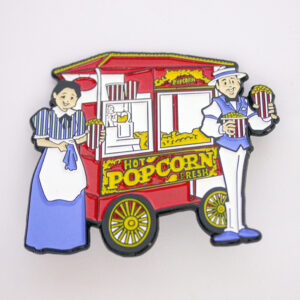 Exclusive Cast Member Popcorn Cart Pin - Series 1 - Pin 1
